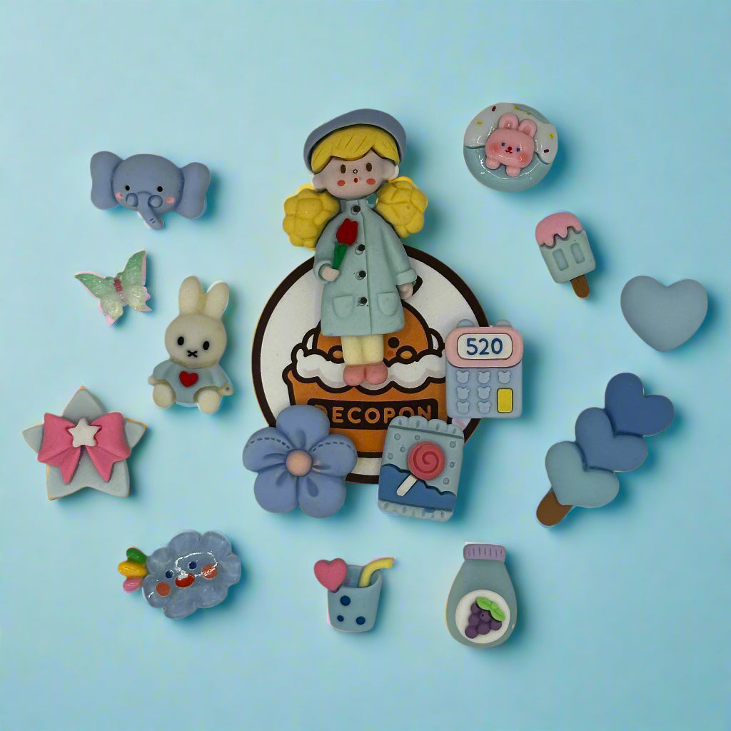 Main Character Energy Charms Set